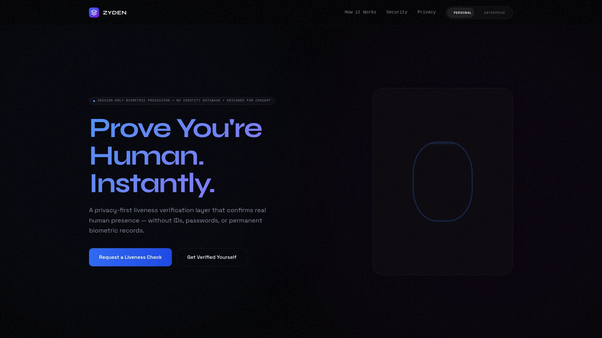 Zyden new website