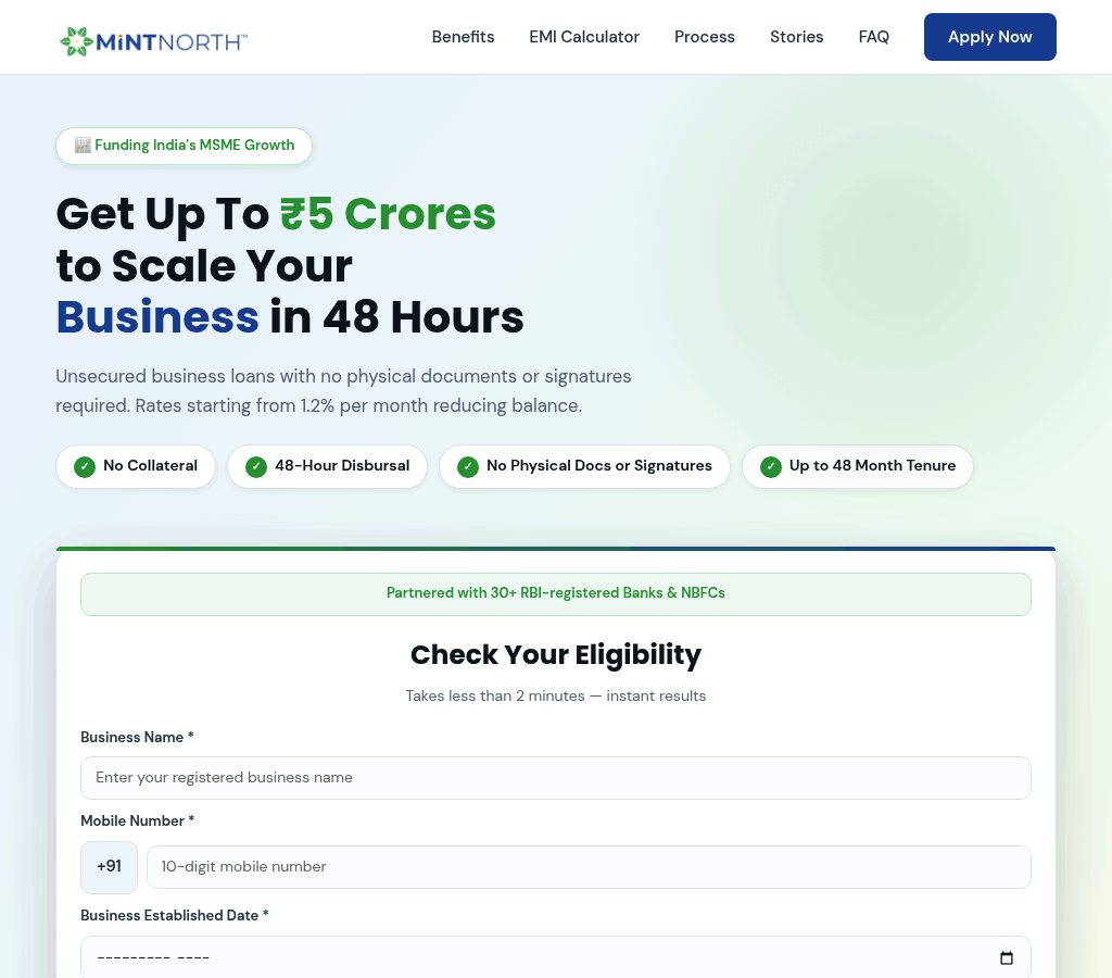 Social Capital — Social scoring for MSMEs